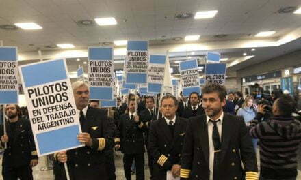 Los pilotos advierten sobre la crisis en Aerolíneas Argentinas