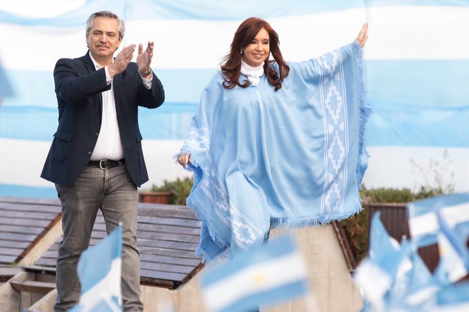 Alberto Fernández: “Hagamos la Argentina que todos nos merecemos”.