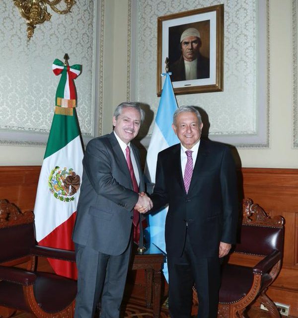 El presidente de México señaló que quiere ayudar a Argentina