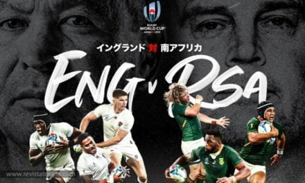 Sábado con final de la copa del mundo de rugby entre Sudáfrica e Inglaterra