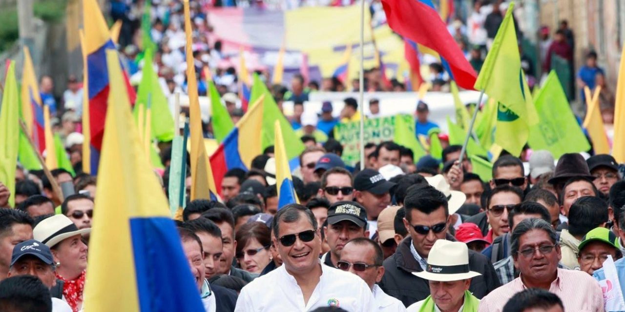 El PJ condena la proscripción de Correa en Ecuador