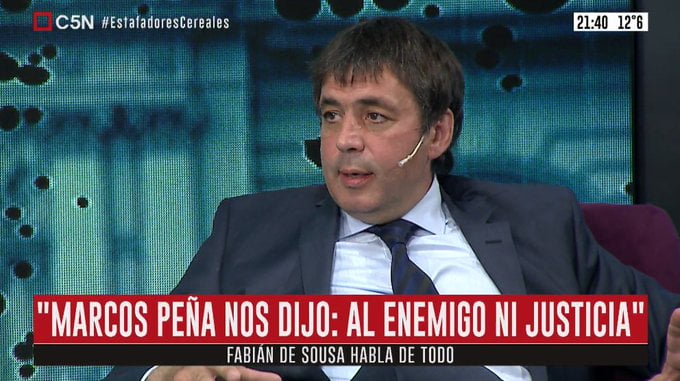 De Sousa contó la obsesión de Macri por Cristina Fernández