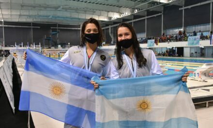 La natación argentina obtuvo 10 medallas en el sudamericano